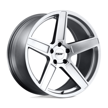 TSW ASCENT 20X10 40 5X114.3/5X4.5 MATTE TITANIUM SILVER