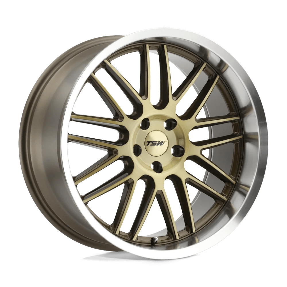 TSW AVALON 20X10 25 5X114.3/5X4.5 BRONZE W/ BRUSHED BRONZE FACE & MACHINED LIP