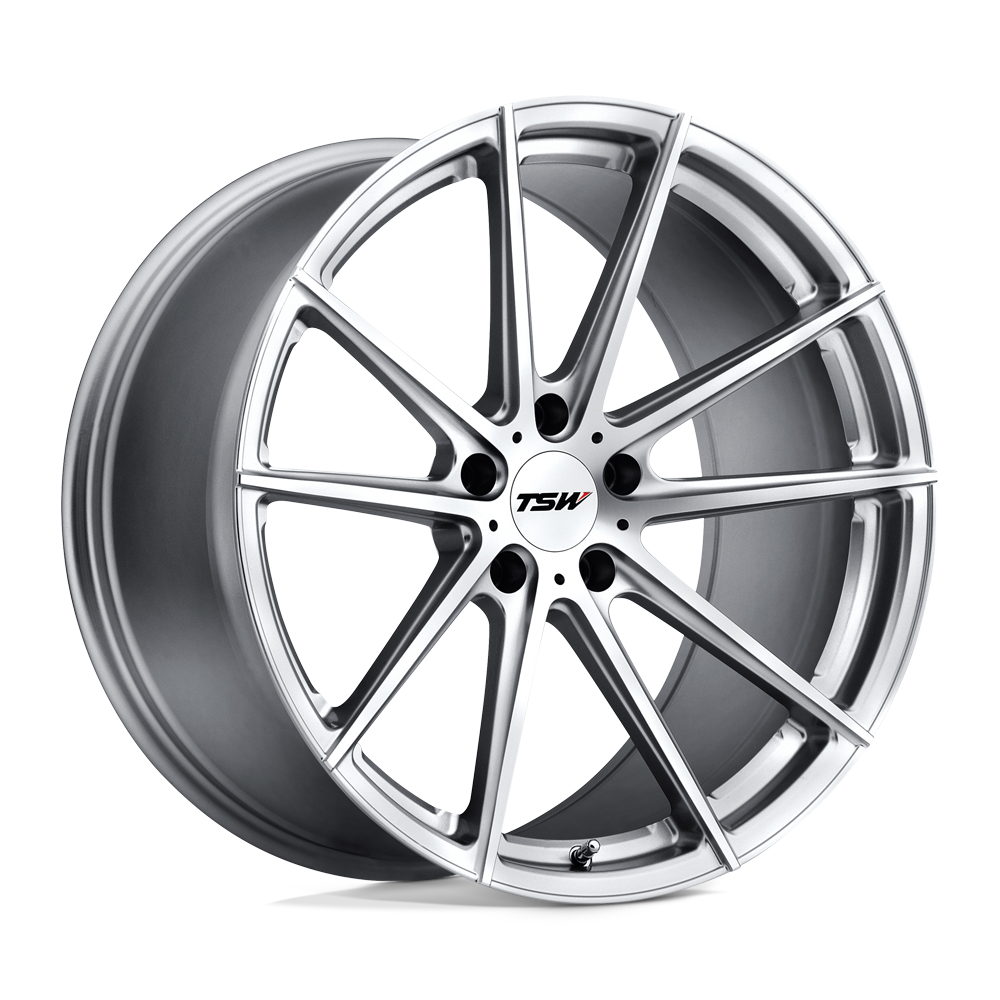 TSW BATHURST 17X8 35 5X120/5X4.72 SILVER W/ MIRROR CUT FACE