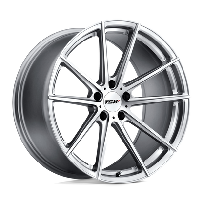 TSW BATHURST 18X8.5 15 5X120/5X4.72 SILVER W/ MIRROR CUT FACE