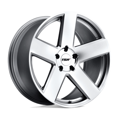 TSW BRISTOL 19X9.5 35 5X120/5X4.72 SILVER W/ MIRROR-CUT FACE