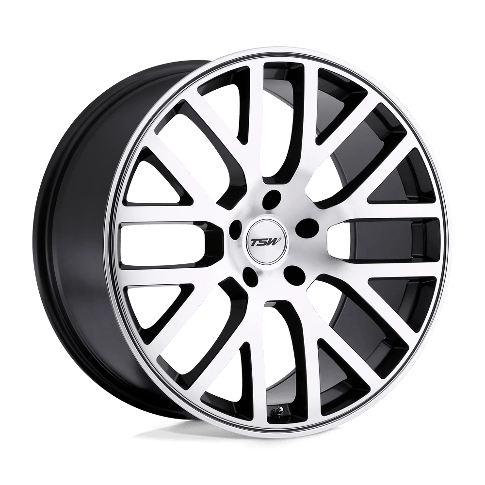 TSW DONINGTON 22X10.5 25 5X120/5X4.72 GUNMETAL MIRROR CUT FACE