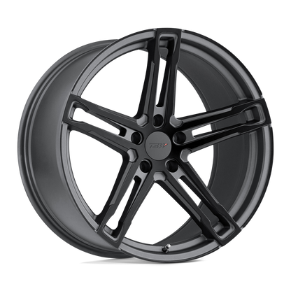 TSW MECHANICA 18X9.5 39 5X120/5X4.72 MATTE GUNMETAL W/ MATTE BLACK FACE