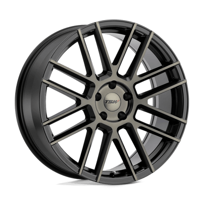 TSW MOSPORT 22X11 28 5X114.3/5X4.5 MATTE BLACK W/ MACHINE FACE & DARK TINT