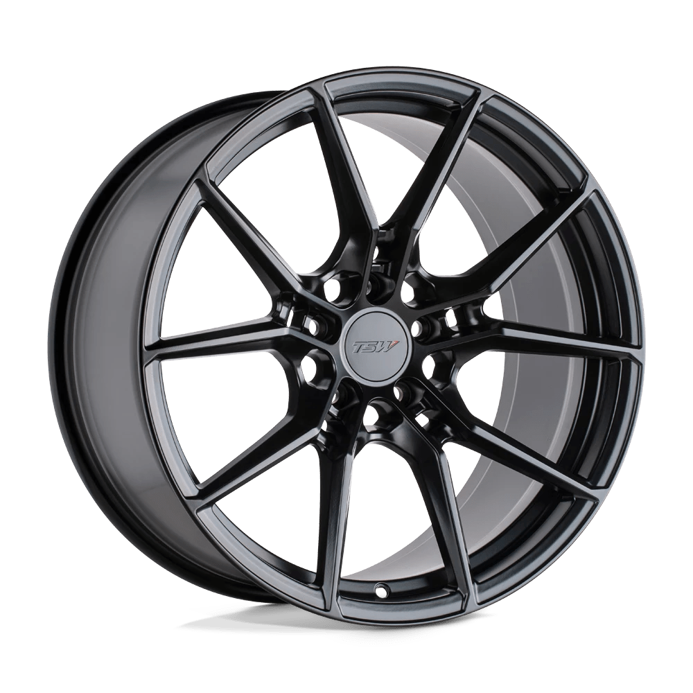 TSW NEPTUNE 20X10 25 5X112/5X112 SEMI GLOSS BLACK