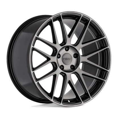 TSW NORD 20X9 20 5X120/5X4.72 SEMI GLOSS BLACK MILLED-MACHINED DARK TINT FACE