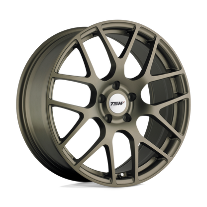 TSW NURBURGRING 17X8 45 5X112/5X112 MATTE BRONZE