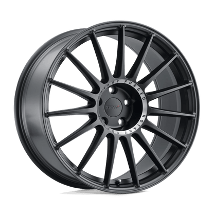 TSW PADDOCK 19X9.5 39 5X114.3/5X4.5 SEMI GLOSS BLACK W/ MACHINED TINTED RING