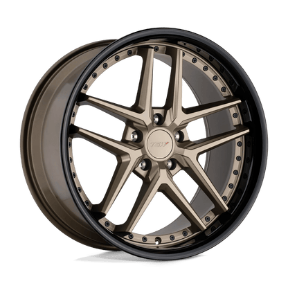 TSW PREMIO 20X8.5 20 5X120/5X4.72 MATTE BRONZE W/ GLOSS BLACK LIP