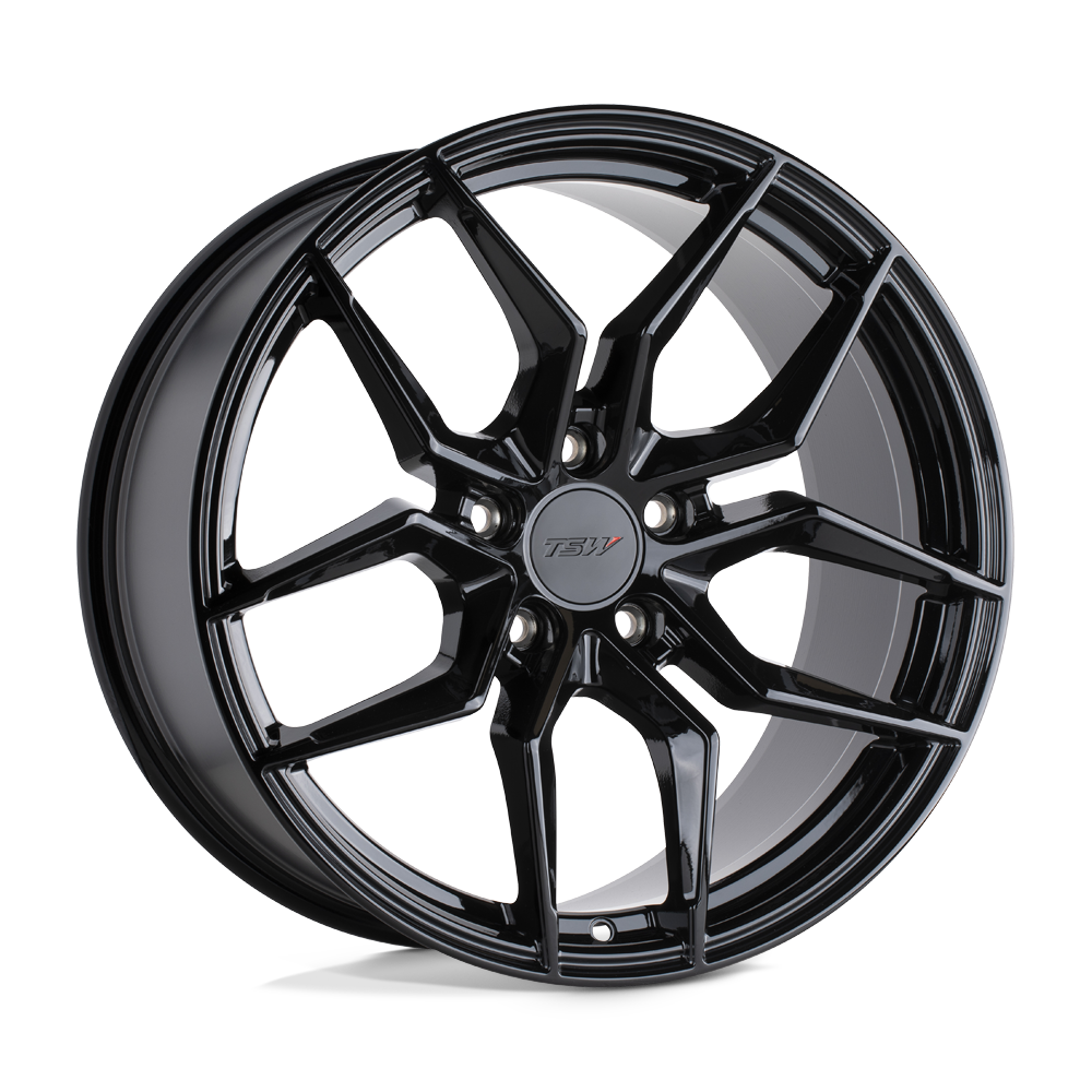 TSW SILVANO 18X9.5 40 5X114.3/5X4.5 GLOSS BLACK