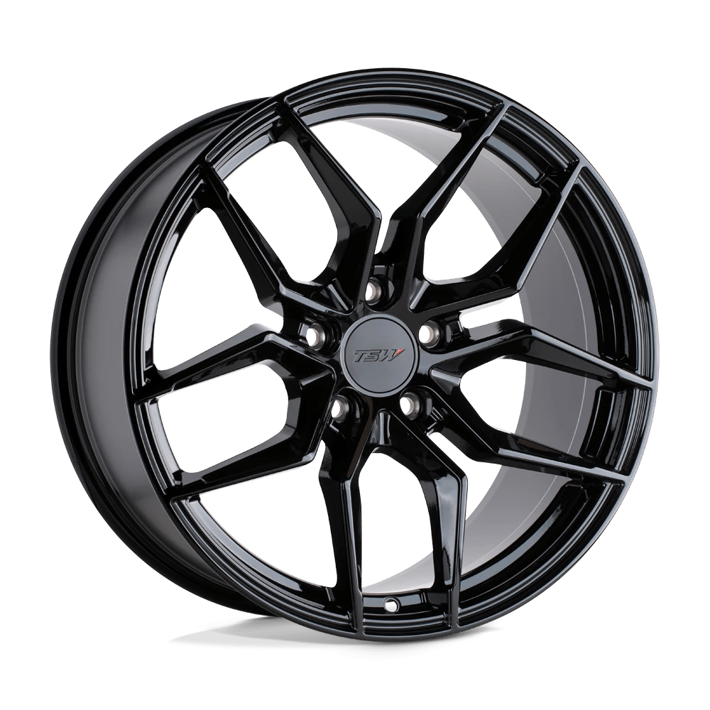 TSW SILVANO 19X9.5 20 5X120/5X4.72 GLOSS BLACK