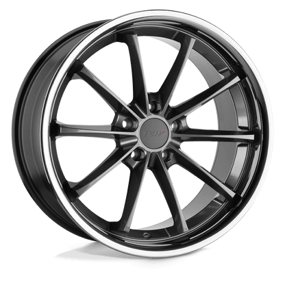 TSW SWEEP 20X10 40 5X114.3/5X4.5 GLOSS GUNMETAL W/ STAINLESS LIP