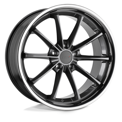 TSW SWEEP 18X8.5 35 5X120/5X4.72 GLOSS GUNMETAL W/ STAINLESS LIP