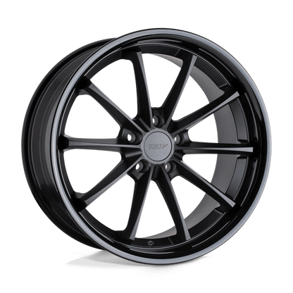 TSW SWEEP 19X9.5 40 5X120/5X4.72 MATTE BLACK W/ GLOSS BLACK LIP