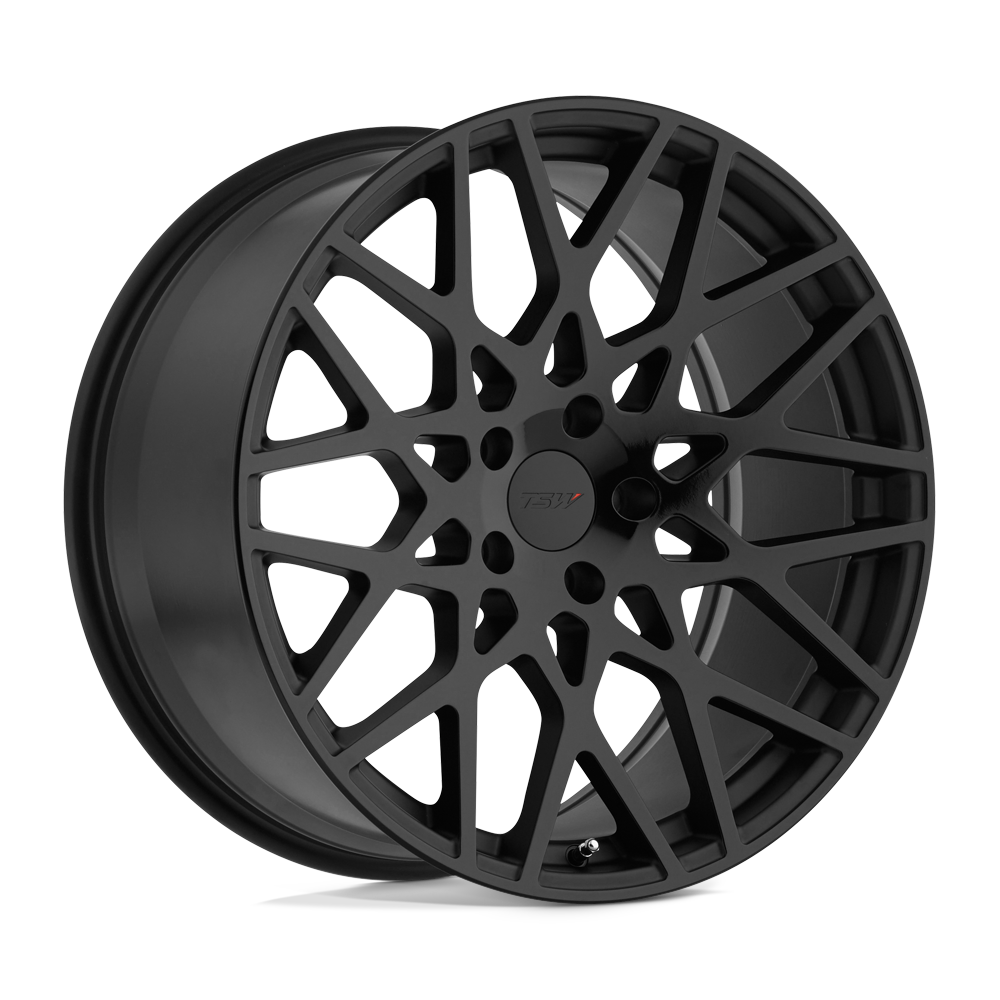 TSW VALE 18X8.5 40 5X120/5X4.72 DOUBLE BLACK - MATTE BLACK W/ GLOSS BLACK FACE