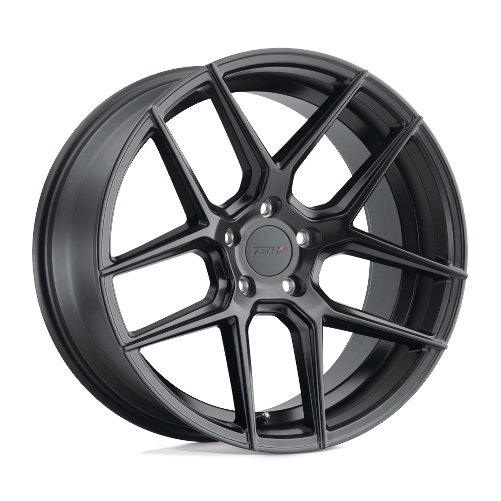 TSW TABAC 18X9.5 40 5X120/5X4.72 SEMI GLOSS BLACK