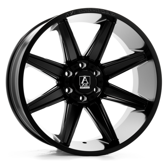 AXE Artemis 22x12 -44 8x165.1 (8x6.5) Full Satin Black