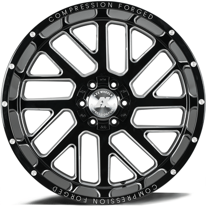 AXE Compression Forged Off-Road AX2.0 26x14 -76 8x170 Gloss Black Milled