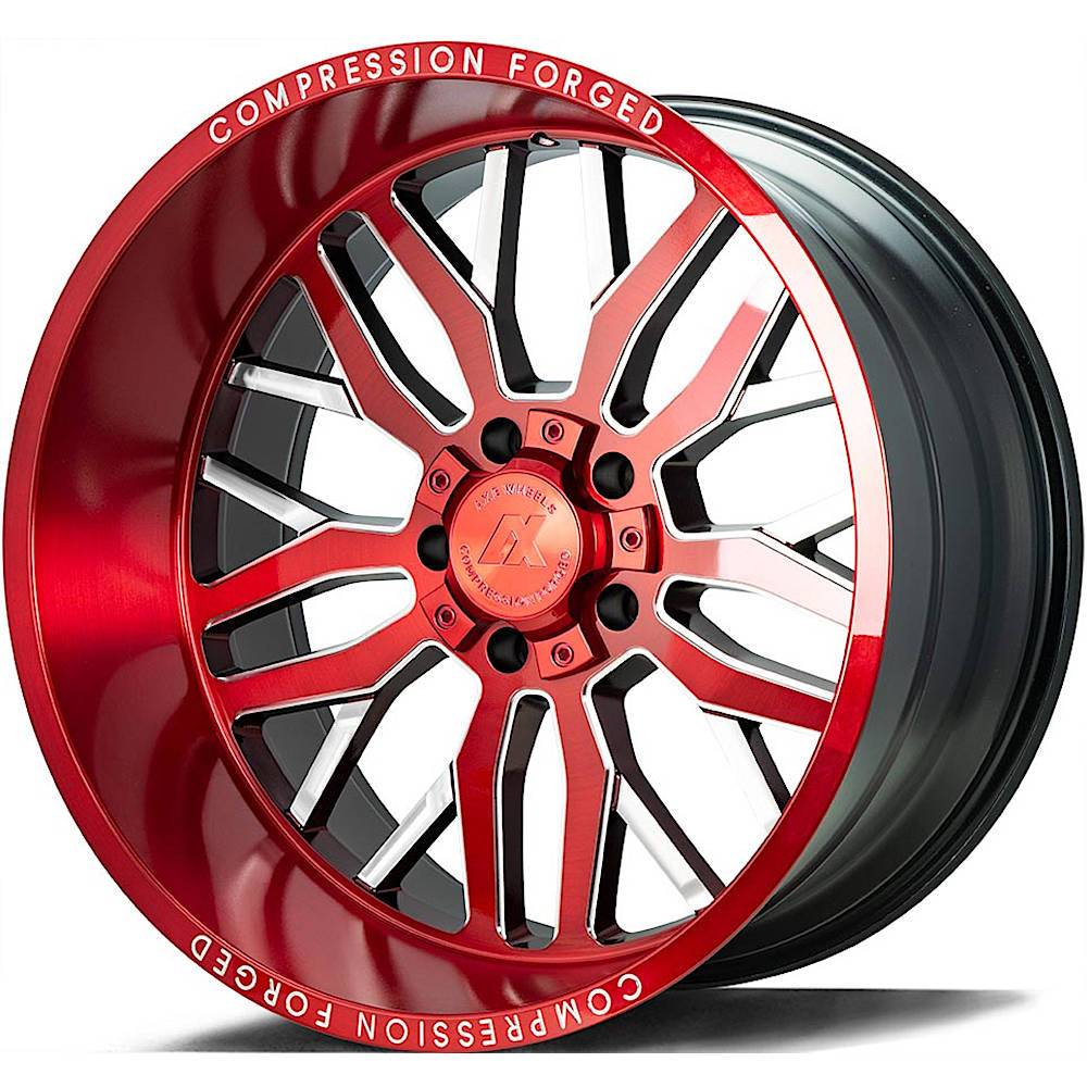 AXE Compression Forged Off-Road AX1.2 22x14 -76 8x165.1 (8x6.5) Candy ...