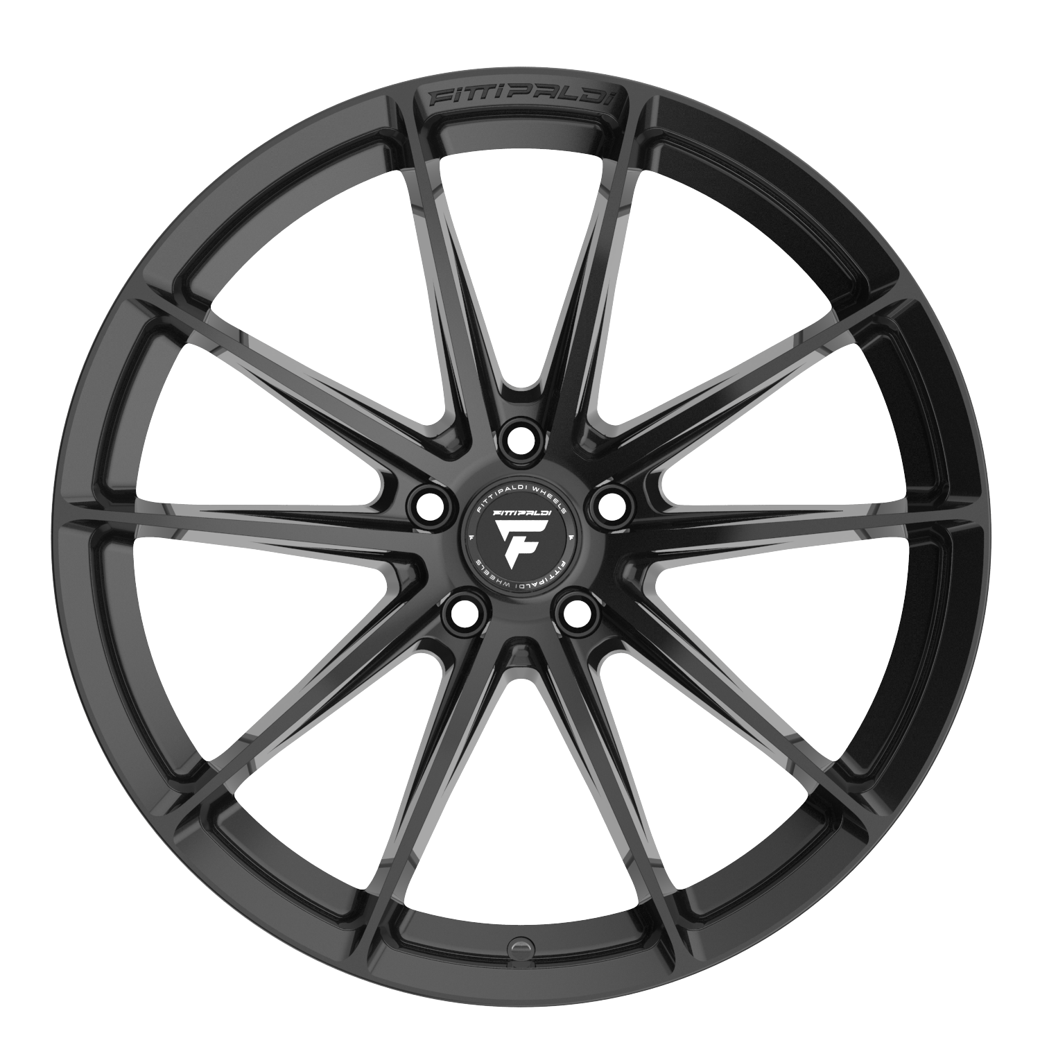 FITTIPALDI 362B 20X10 +30 5X112 Gloss Black