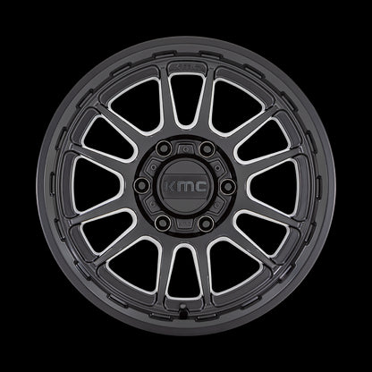 KMC KM727 WRATH 20X9 0 5X127/5X5.0 SATIN BLACK