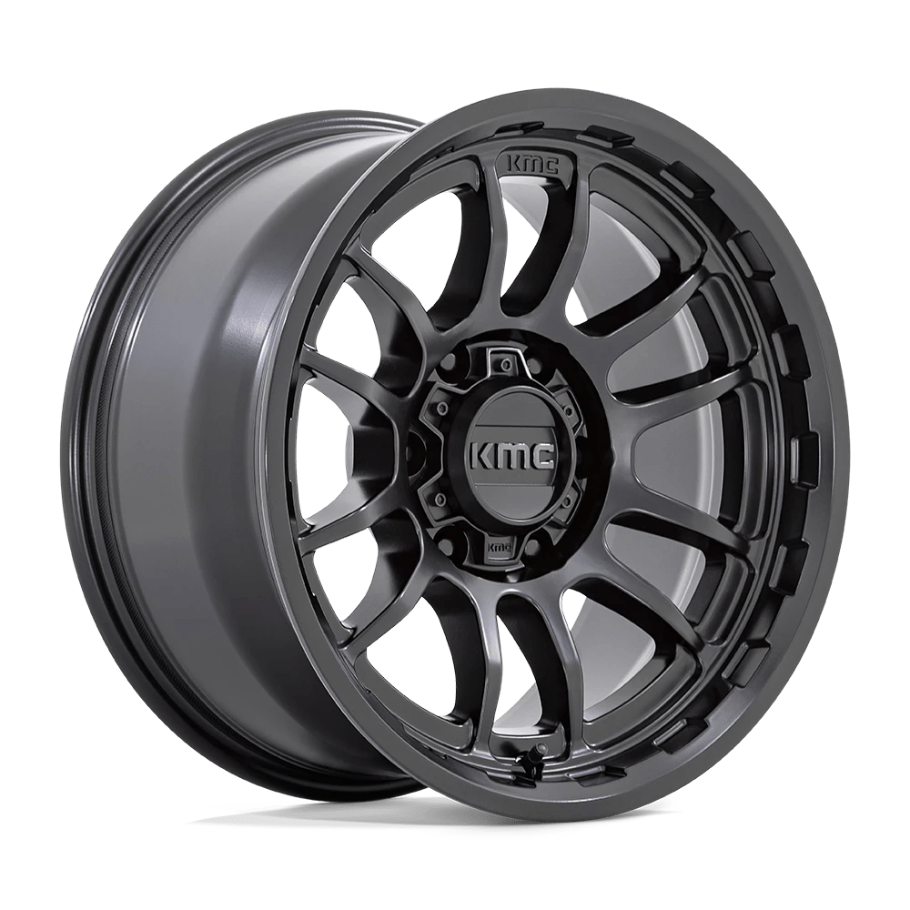 KMC KM727 WRATH 17X8.5 -10 5X127/5X5.0 SATIN BLACK