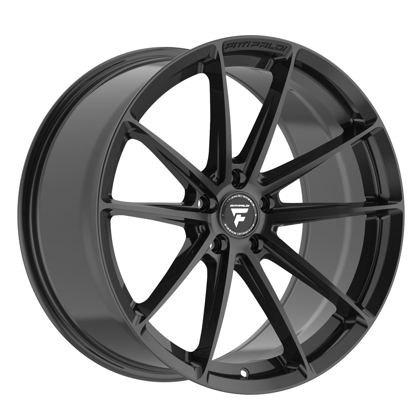 FITTIPALDI 362B 20X10 +30 5X112 Gloss Black