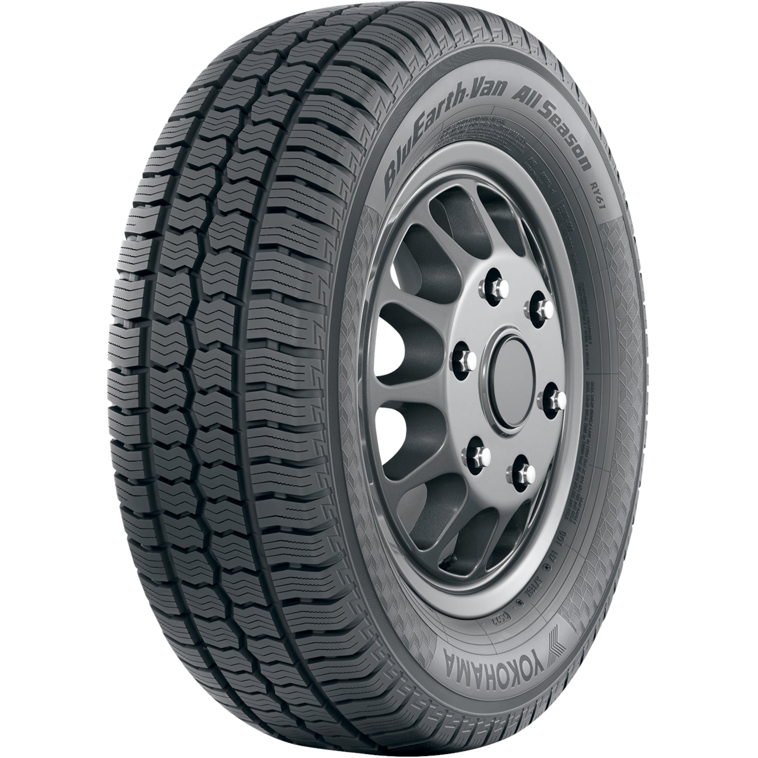 YOKOHAMA BLUEARTH-VAN ALL SEASON RY61 235/65R16C (27.9X9.3R 16) Tires