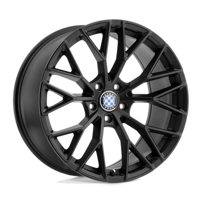Beyern ANTLER 17X8 15 5X120/5X4.72 DOUBLE BLACK - MATTE BLACK W/ GLOSS BLACK FACE