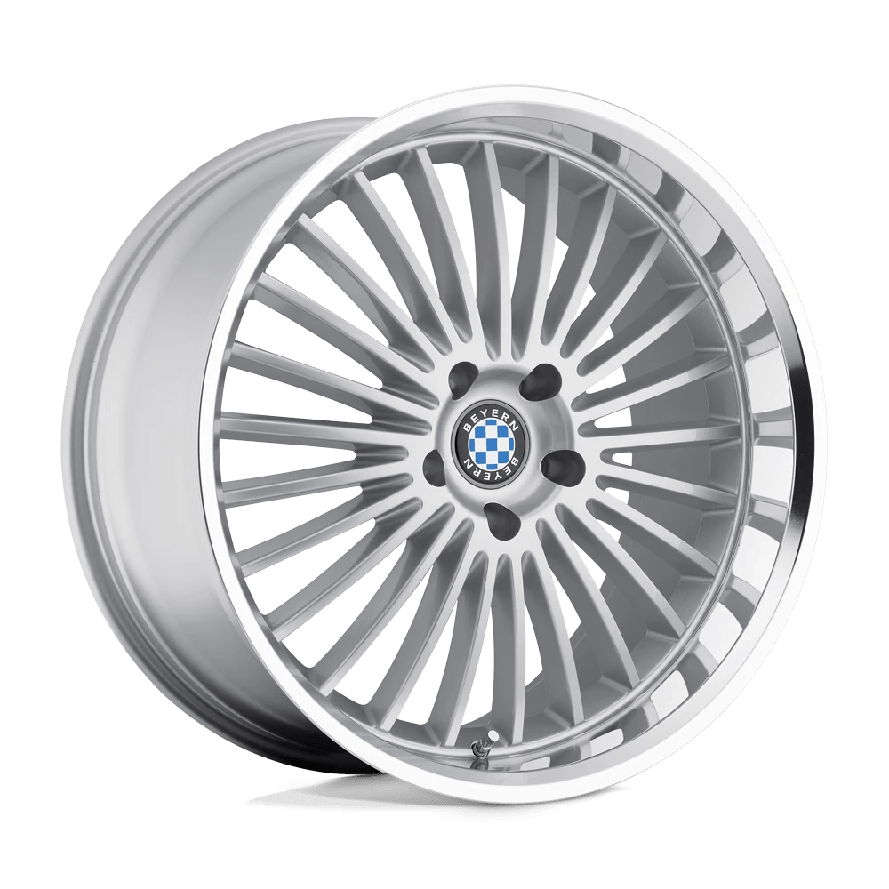 Beyern MULTI 19X8.5 15 5X120/5X4.72 SILVER W/ MIRROR CUT LIP