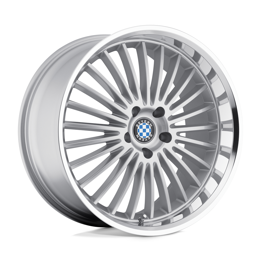 Beyern MULTI 20X8.5 20 5X120/5X4.72 SILVER W/ MIRROR CUT LIP