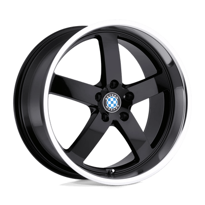 Beyern RAPP 20X10 20 5X120/5X4.72 GLOSS BLACK W/ MIRROR CUT LIP