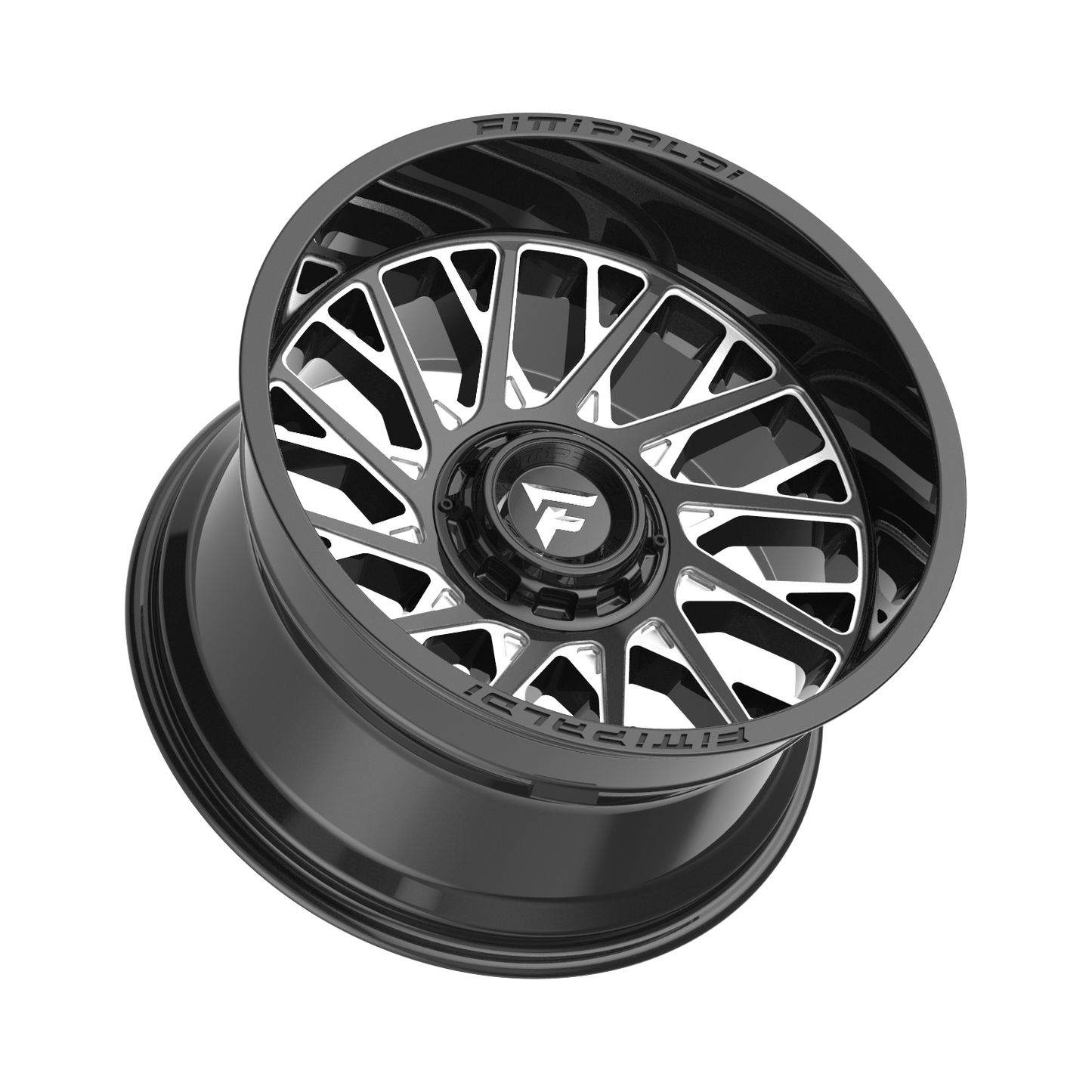 FITTIPALDI OFFROAD FA08BM 20X12, PCD 6X135/6X5.50, ET -44, CB 106.2-GLOSS BLACK MILLED