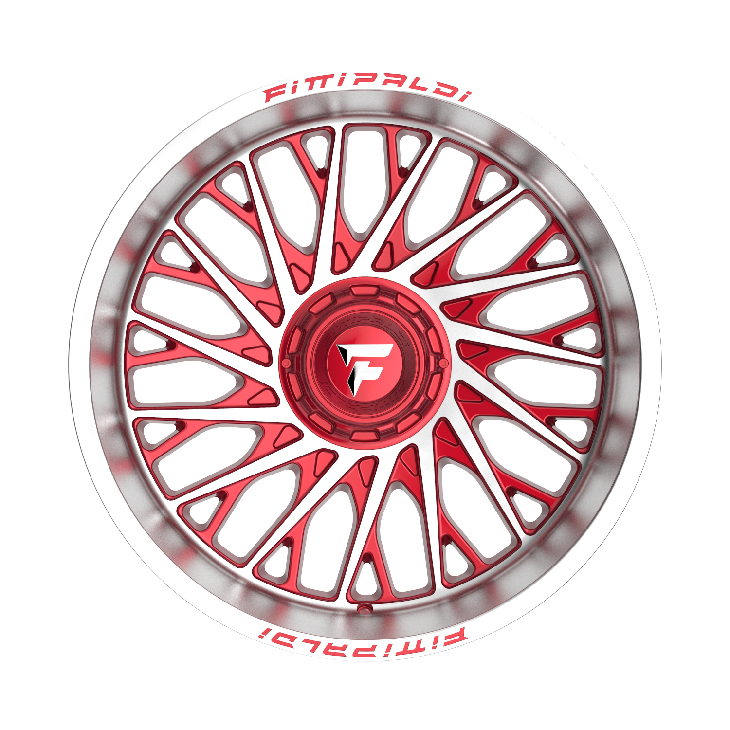 FITTIPALDI OFFROAD FA08MR 22X12, PCD 6X135/6X5.50, ET -44, CB 106.2-GLOSS RED MACHINED
