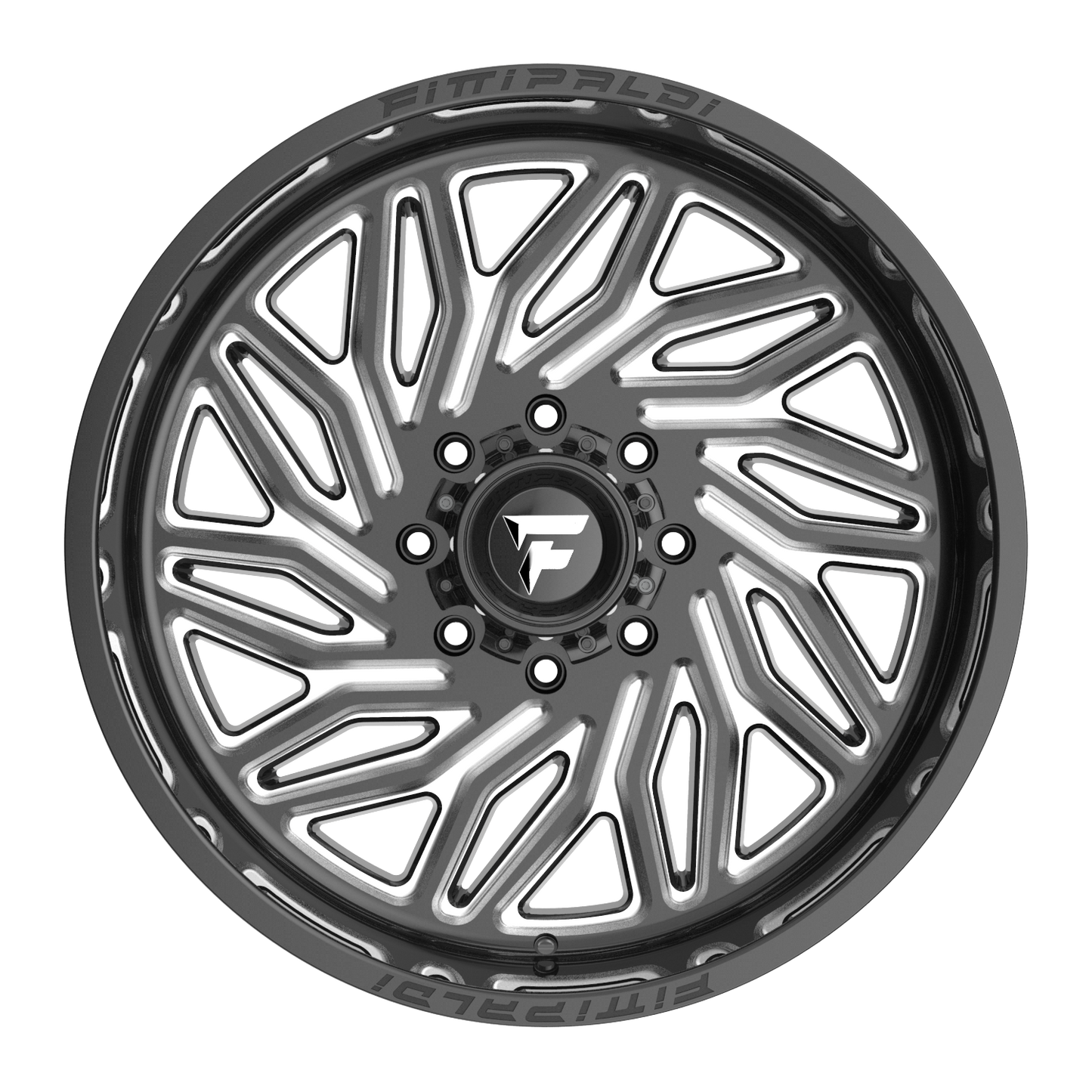 FITTIPALDI OFFROAD FA13BM 24X12, PCD 8X170, ET -44, CB 125.2-GLOSS BLACK MILLED