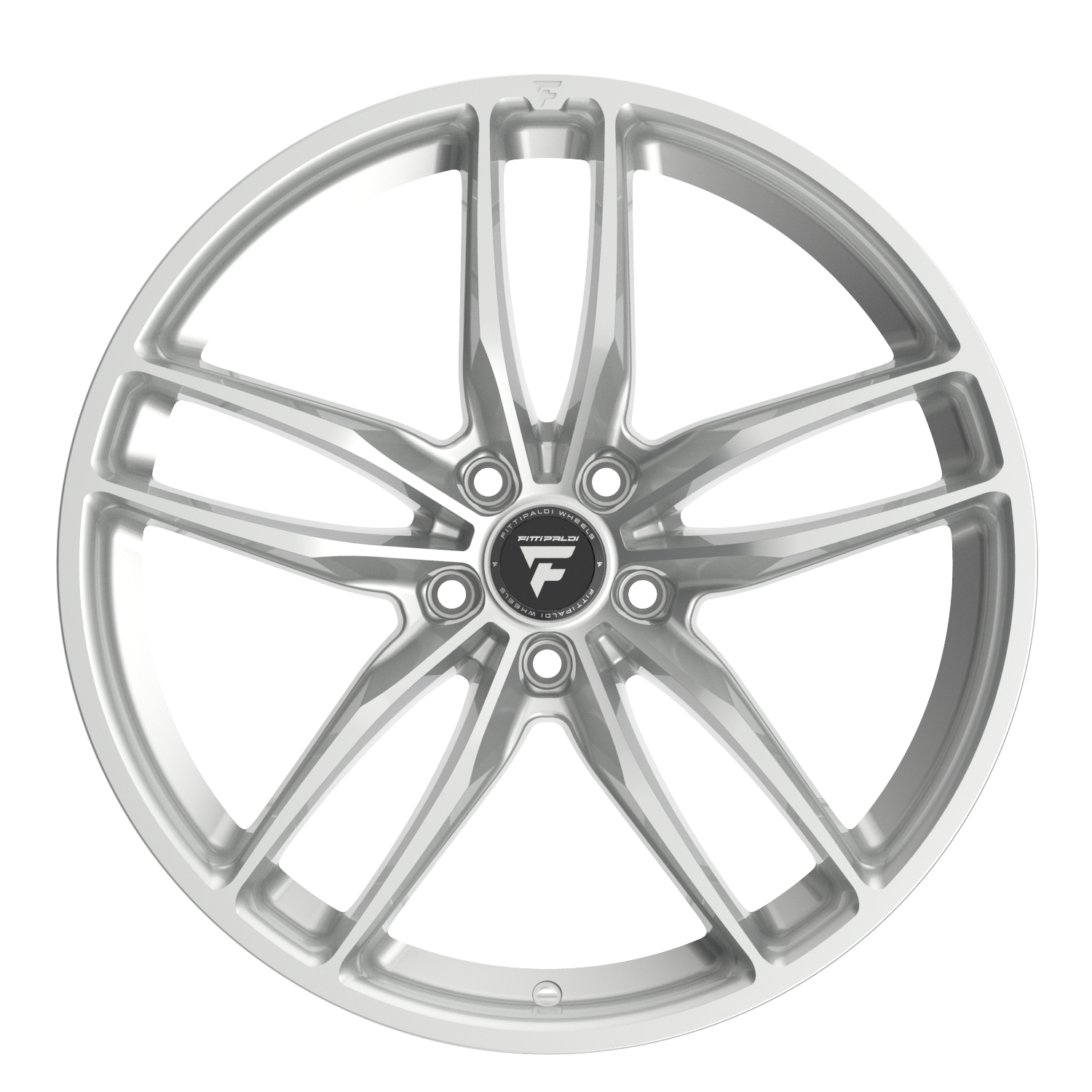 FITTIPALDI 361S 20X8.5 +38 5X4.50 Brushed Silver