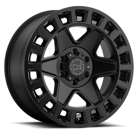 Black Rhino Powersports YORK UTV 15X7 10 4X137/4X137 MATTE BLACK