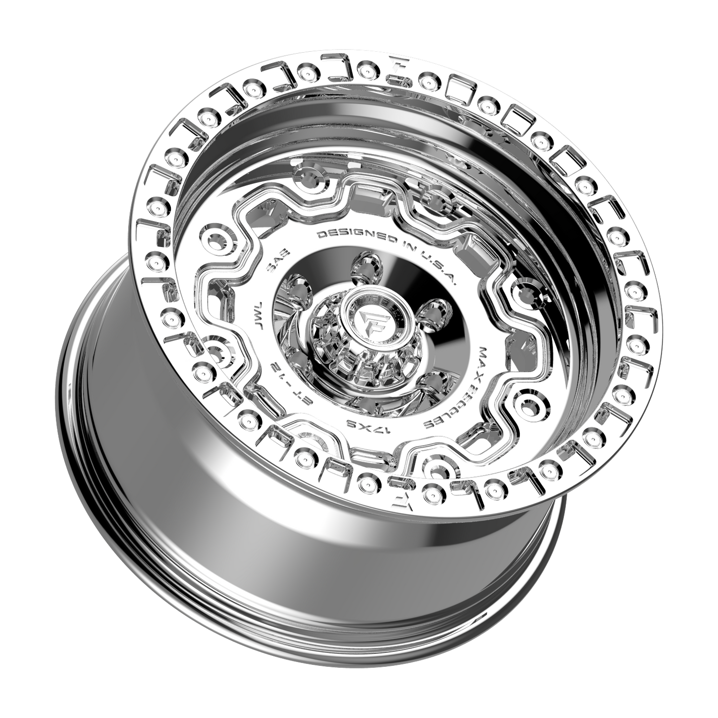 FITTIPALDI OFFROAD FT101MC 17X9, PCD 6X5.50, ET -12, CB 106.2-MIRROR COAT