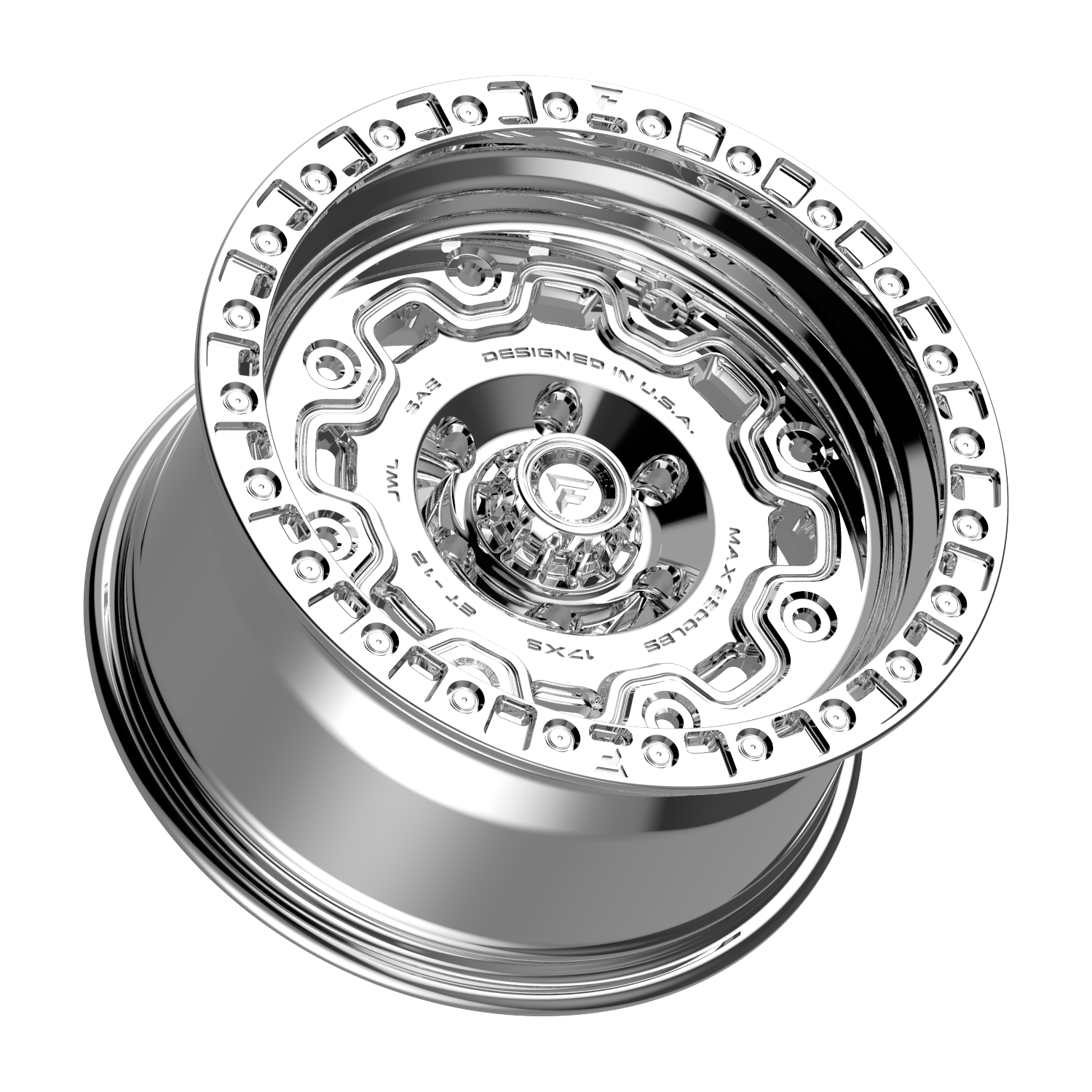 FITTIPALDI OFFROAD FT101MC 17X9, PCD 6X5.50, ET -12, CB 106.2-MIRROR COAT