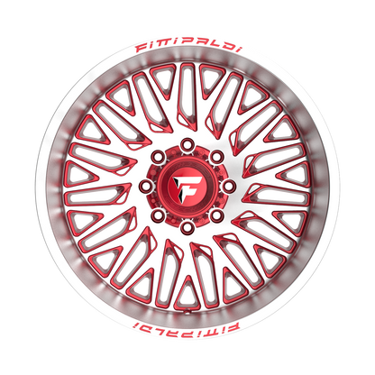 FITTIPALDI OFFROAD FA07MR 22X12, PCD 8X6.50, ET -44, CB 125.2-GLOSS RED MACHINED