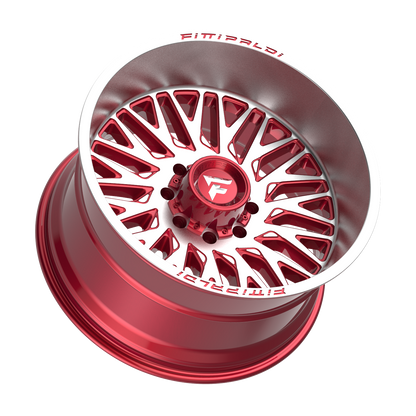 FITTIPALDI OFFROAD FA07MR 22X12, PCD 8X170, ET -44, CB 125.2-GLOSS RED MACHINED