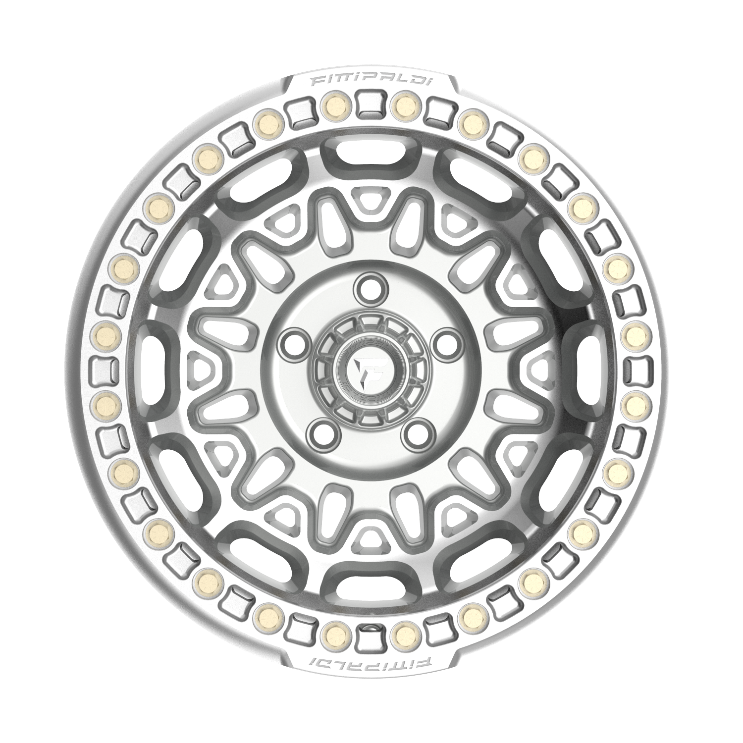 FITTIPALDI FB150M 17X9, PCD 5X5.00, ET -15, CB 71.5-MACHINED SILVER