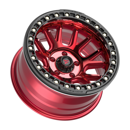 FITTIPALDI FB151R 17X9, PCD 5X5.00, ET -38, CB 71.5-METALLIC RED WITH RED TINT