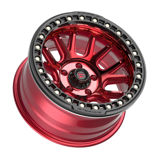 FITTIPALDI FB151R 17X9, PCD 5X5.00, ET -38, CB 71.5-METALLIC RED WITH RED TINT