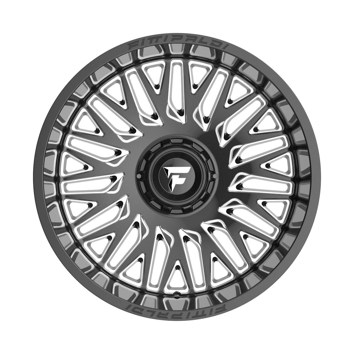 FITTIPALDI OFFROAD FA07BM 22X12, PCD 6X135/6X5.50, ET -44, CB 106.2-GLOSS BLACK MILLED