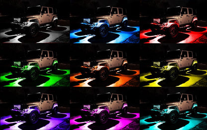 Oracle Colorshift Underbody Wheel Well Rock Light Kit (4 Pack)
