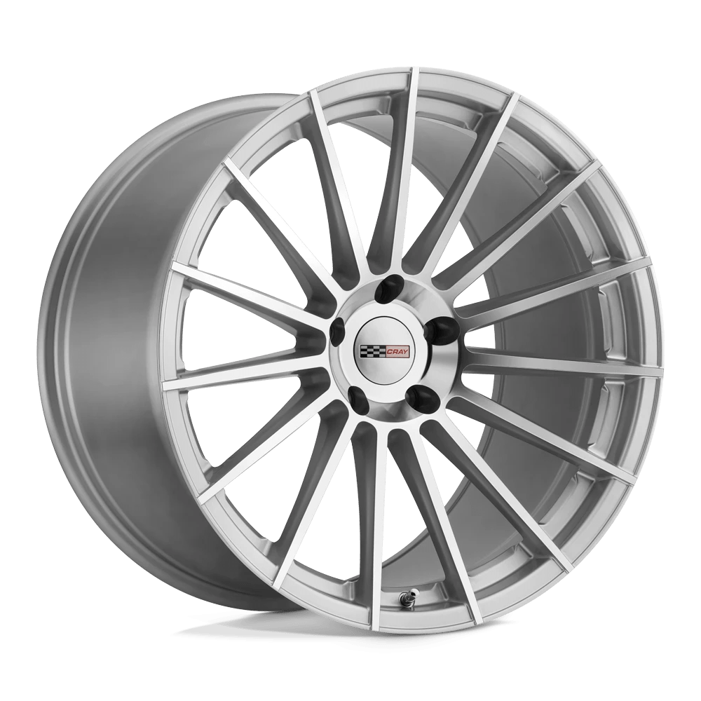 Cray MAKO 19X9 50 5X120.65/5X4.75 SILVER W/ MIRROR CUT FACE
