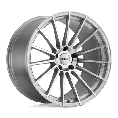 Cray MAKO 20X11 76 5X120.65/5X4.75 SILVER W/ MIRROR CUT FACE
