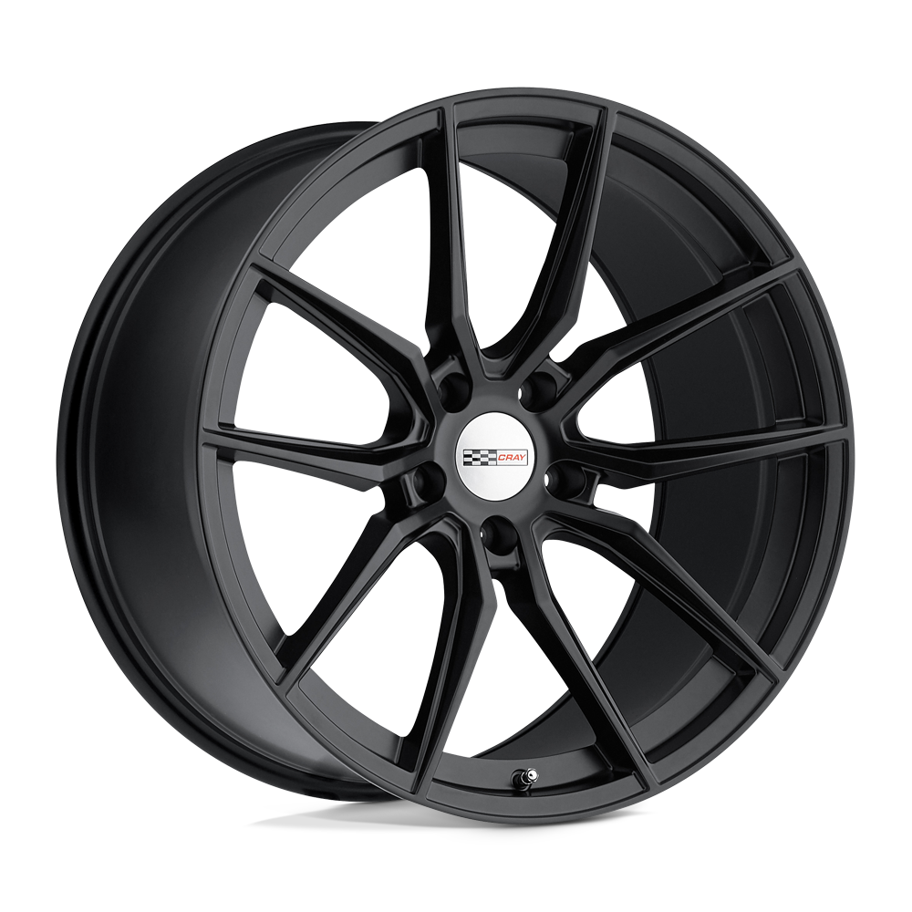 Cray SPIDER 18X9.5 56 5X120.65/5X4.75 MATTE BLACK