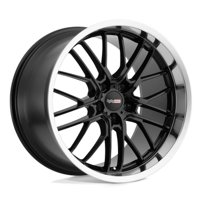 Cray EAGLE 20X10.5 69 5X120.65/5X4.75 GLOSS BLACK W/ MIRROR CUT LIP